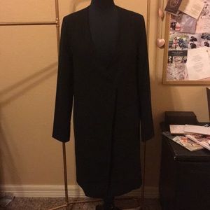 Knee length blazer